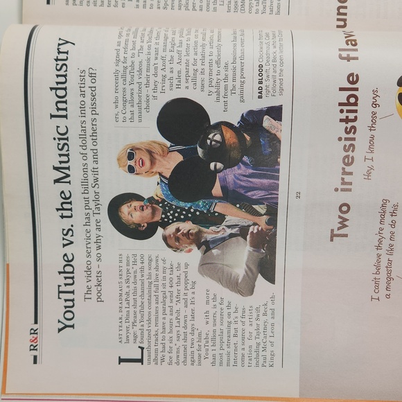 PAUL MC CARTNEY ROLLING STONE 1268, AUGUST 25, 2016 VG+ CONDITION - Picture 10 of 16